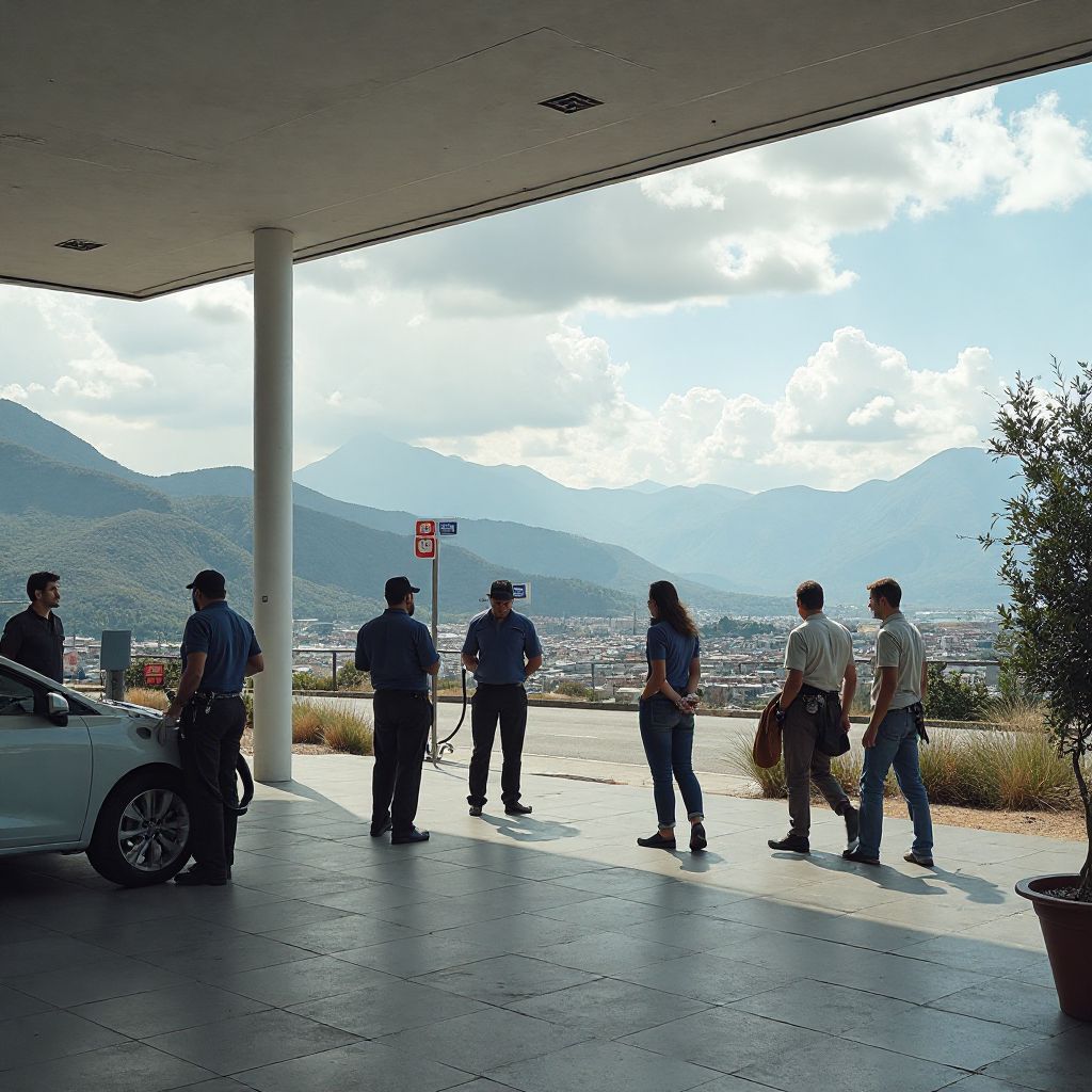 Vista panorámica de nuestras estaciones de servicio