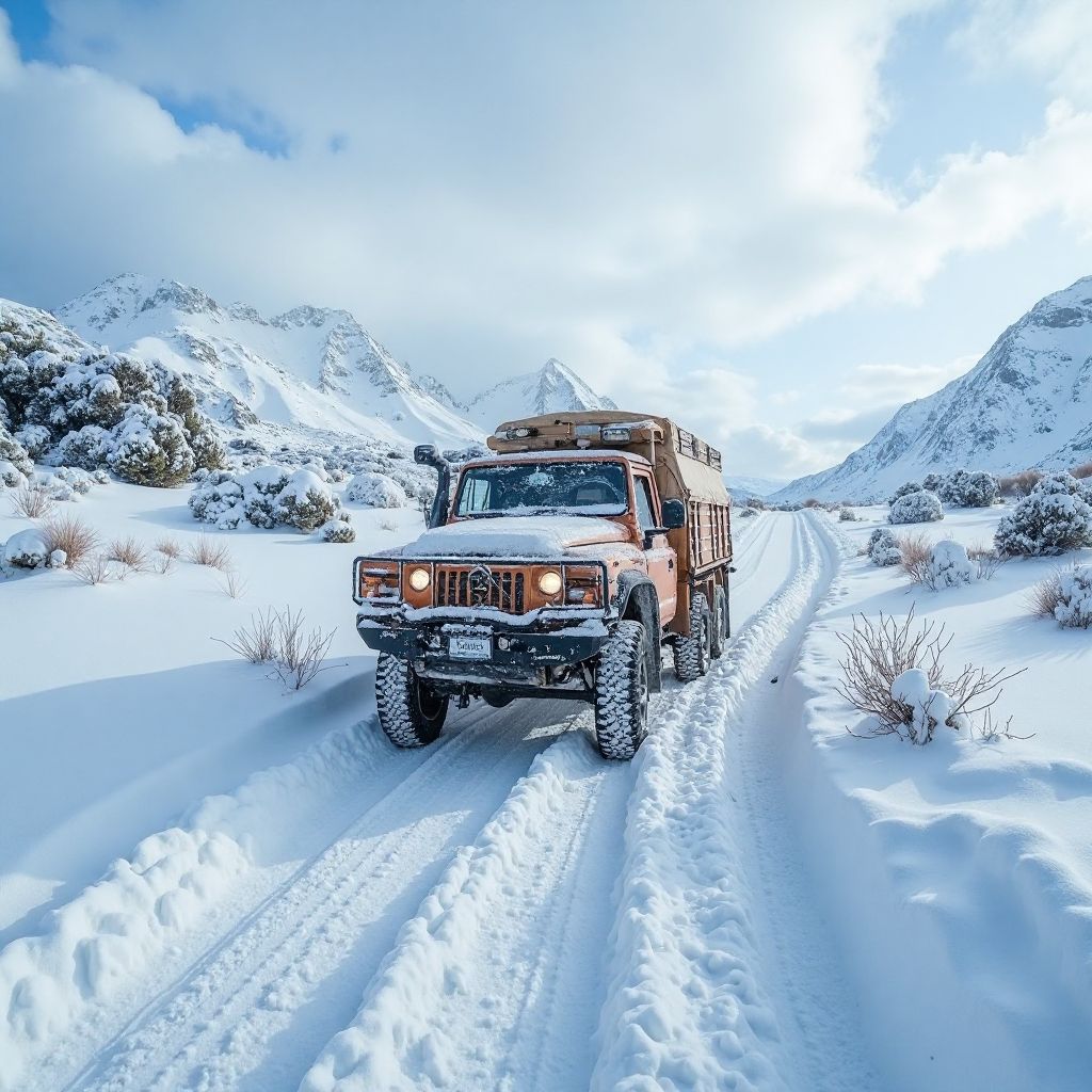 Condiciones invernales extremas en la Patagonia